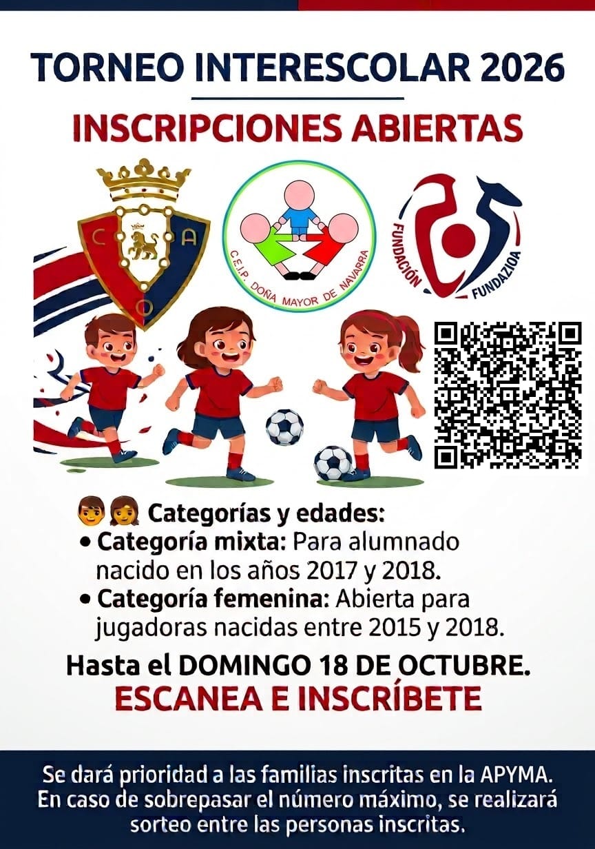 Lee más sobre el artículo ⚽️TORNEO INTERESCOLAR 2026⚽️