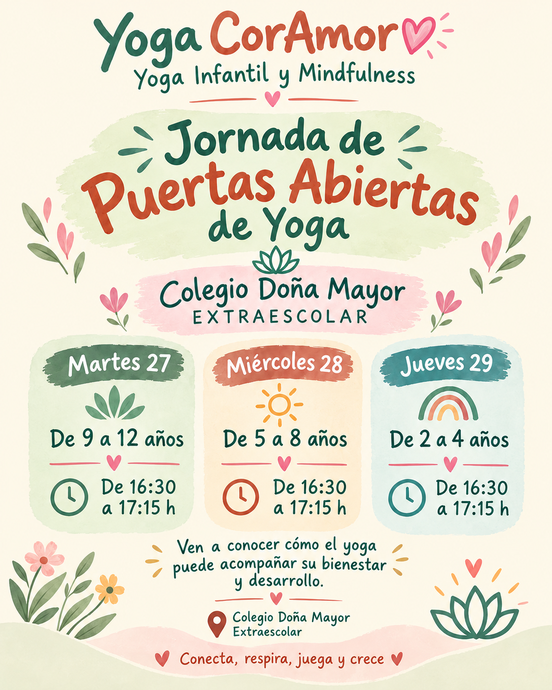 Lee más sobre el artículo 🧘‍♀️🧘‍♂️clase de yoga infantil 🧘‍♂️🧘‍♀️